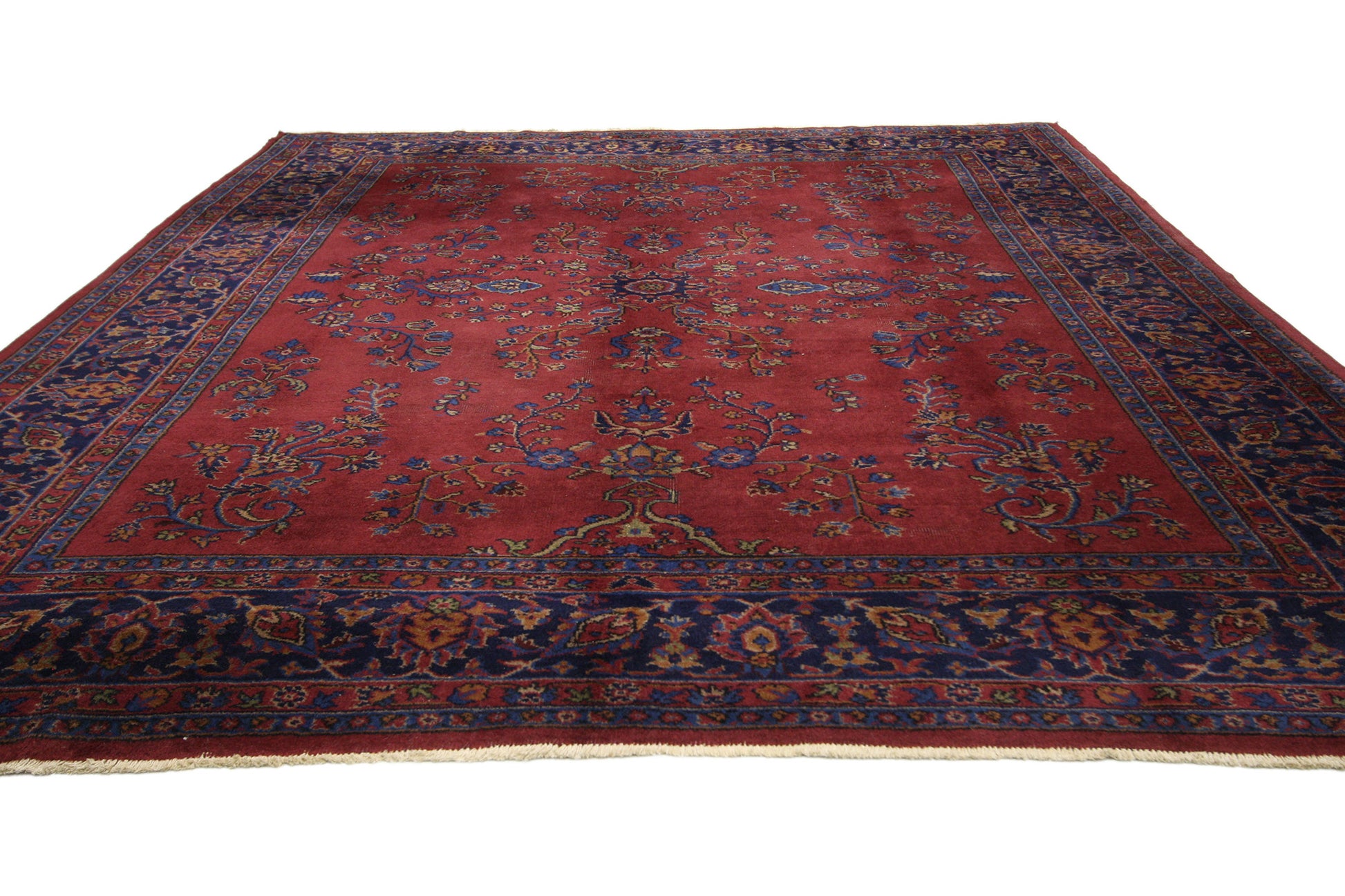 8 x 10 Antique Turkish Sparta Rug 71538