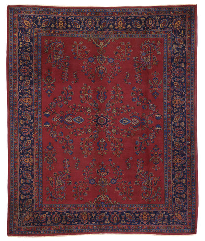 8 x 10 Antique Turkish Sparta Rug 71538