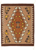 2 x 3 Antique Two Grey Hills Navajo Rug 78748