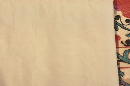 4 x 5 Antique Uzbek Suzani Tapestry 78199