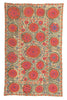 4 x 5 Antique Uzbek Suzani Tapestry 78199