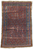 4 x 6 Antique-Worn Persian Kuba Rug 78840