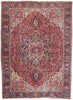 12 x 16 Antique-Worn Persian Heriz Rug 78657