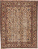 10 x 12 Antique-Worn Persian Tabriz Rug 74332