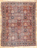 9 x 12 Antique-Worn Persian Mahal Rug 78660
