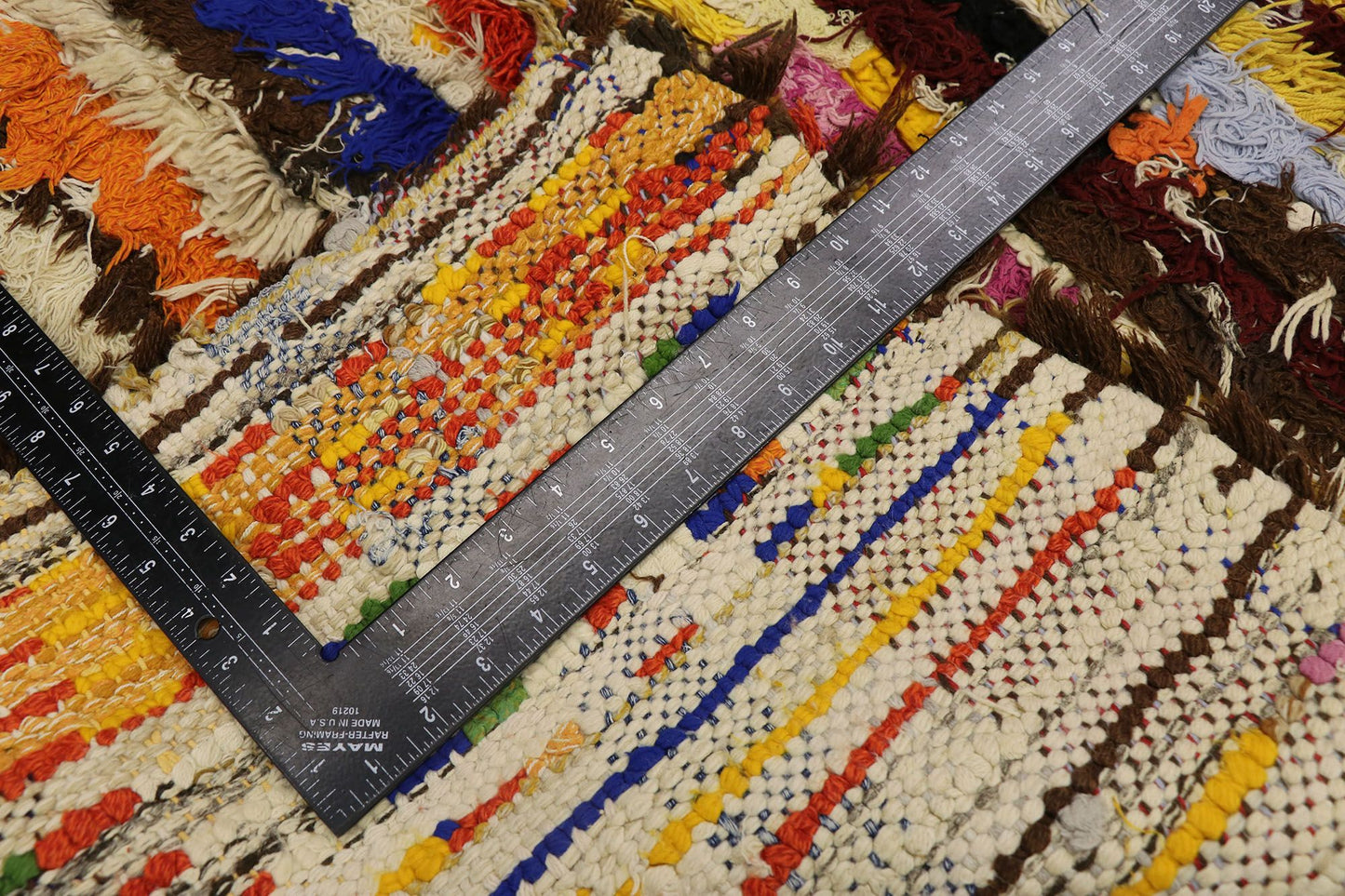 3 x 5 Vintage Moroccan Azilal Rug 21593