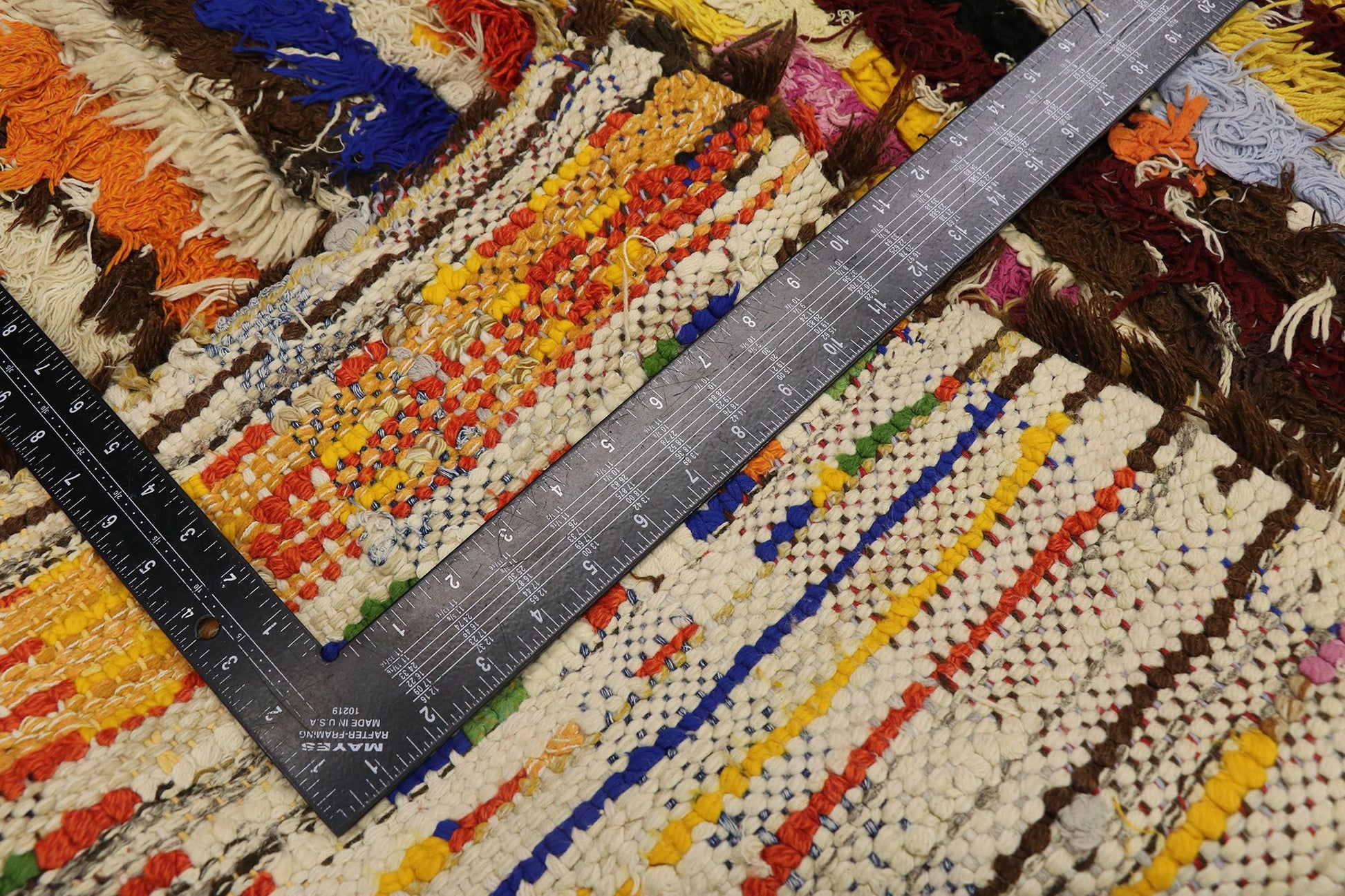 3 x 5 Vintage Moroccan Azilal Rug 21593