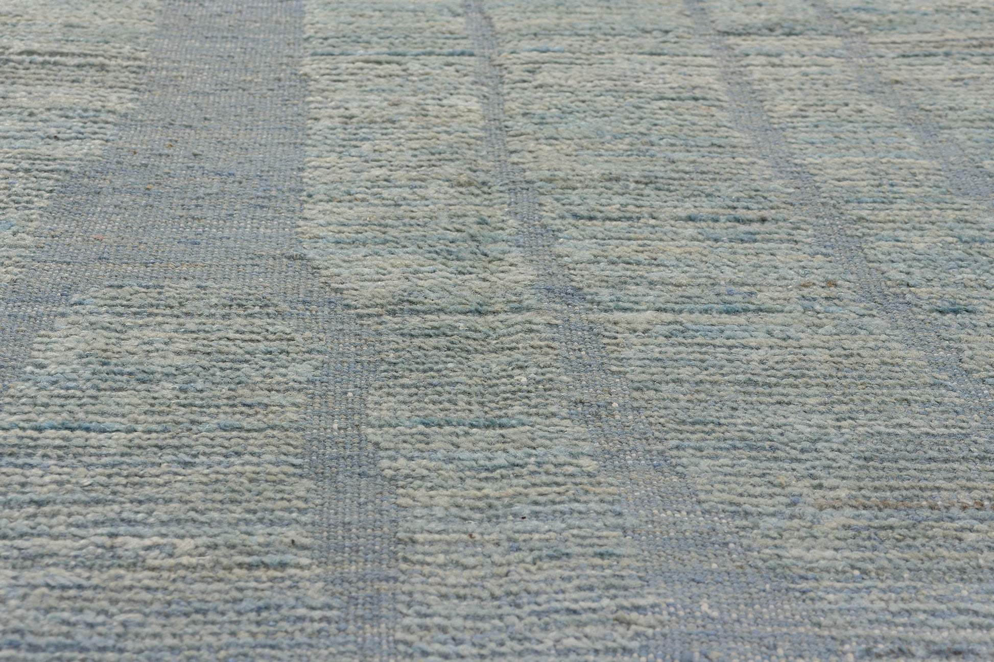 8 x 11 Biophilic Blue Moroccan High-Low Rug 81057