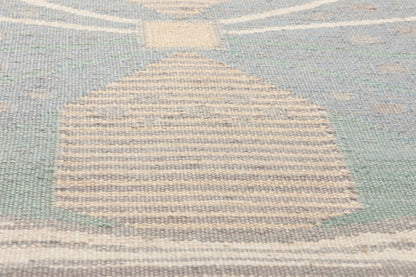 9 x 12 Scandinavian Modern Swedish Inspired Kilim Rug 30978