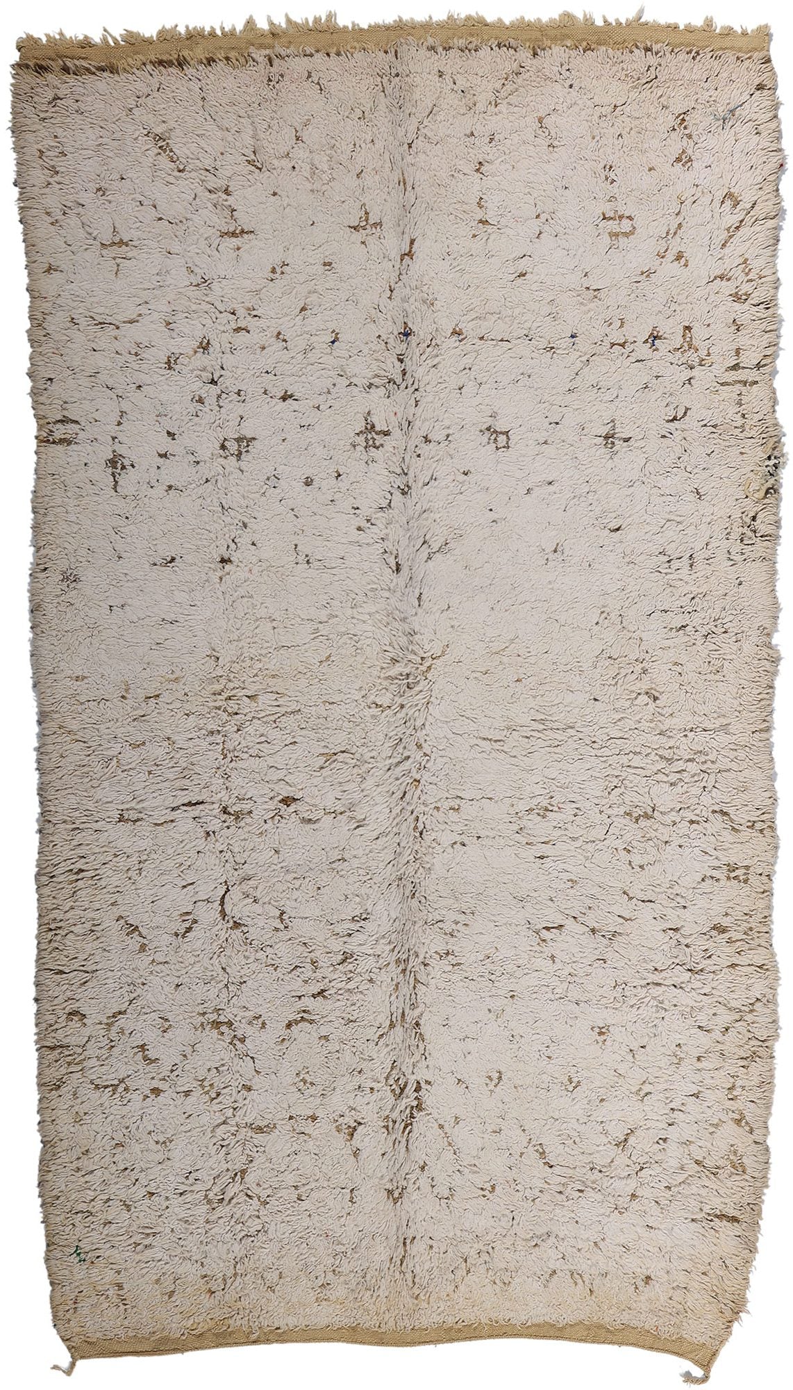 5 x 10 Vintage Neutral Beni MGuild Moroccan Rug 21800