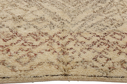 5 x 9 Vintage Neutral Beni MGuild Moroccan Rug 21750