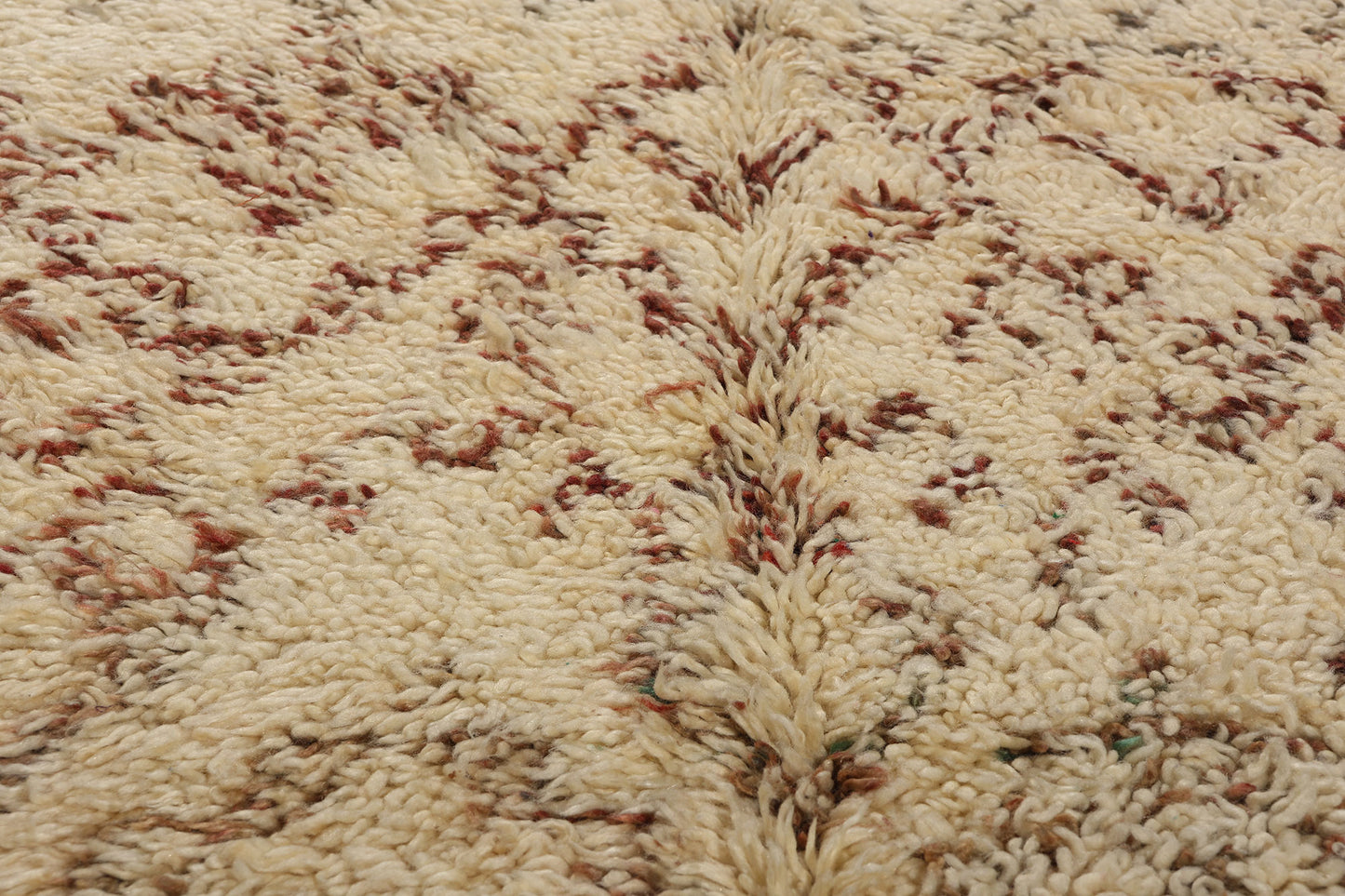 5 x 9 Vintage Neutral Beni MGuild Moroccan Rug 21750