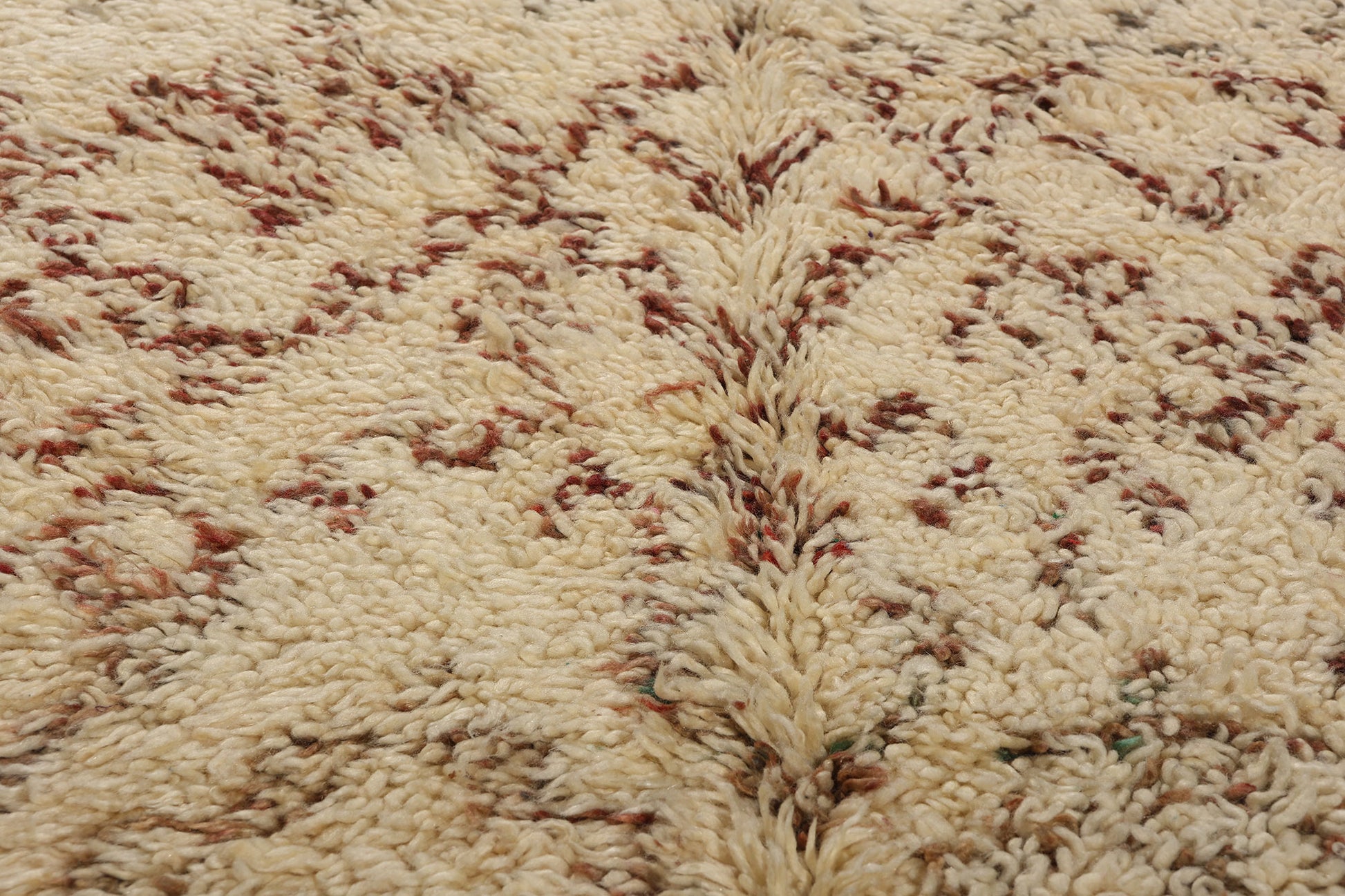 5 x 9 Vintage Neutral Beni MGuild Moroccan Rug 21750