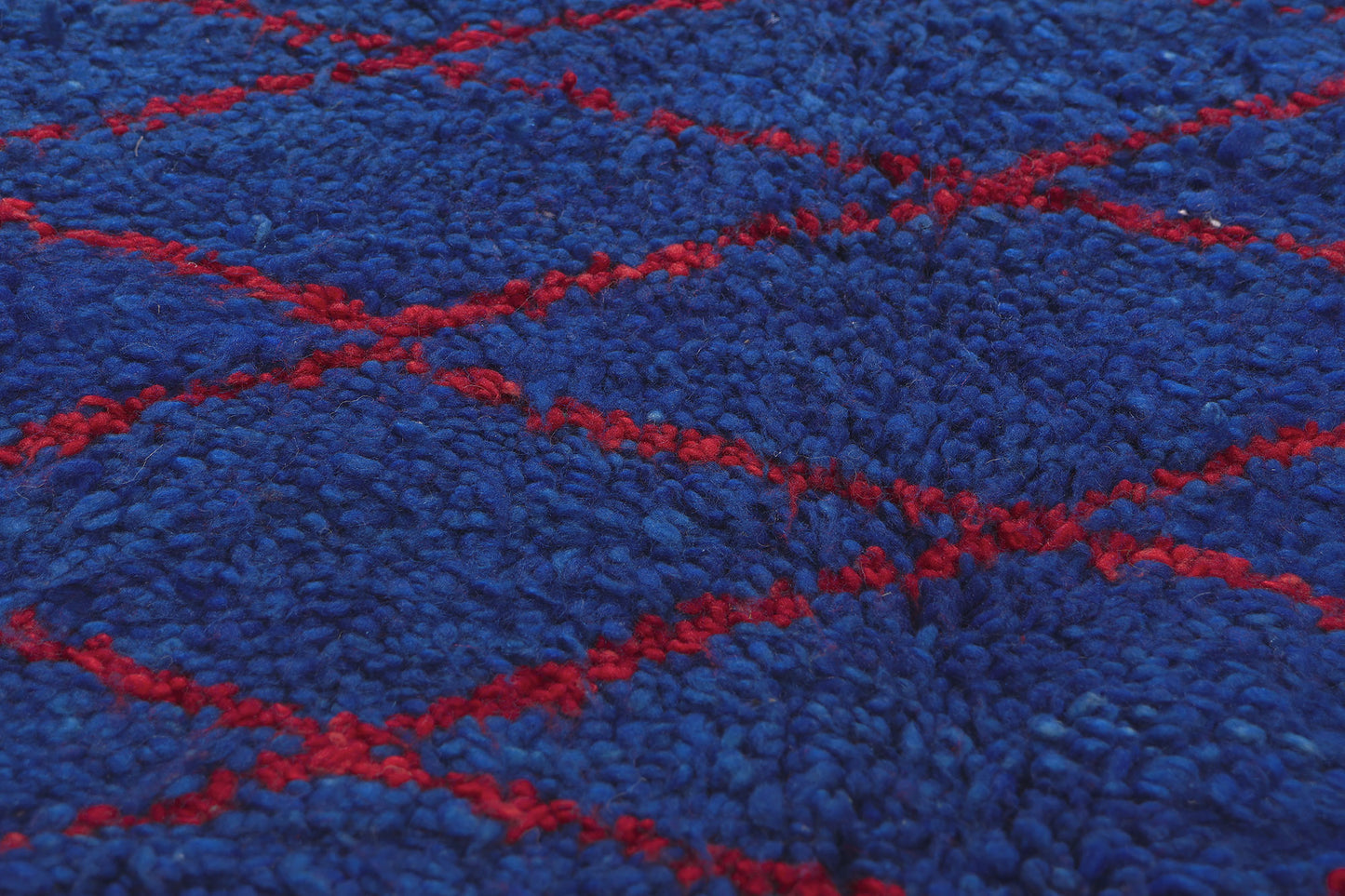 6 x 10 Vintage Blue Beni MGuild Moroccan Rug 20934