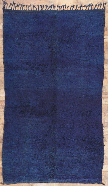 6 x 10 Vintage Blue MGuild Moroccan Rug 20645