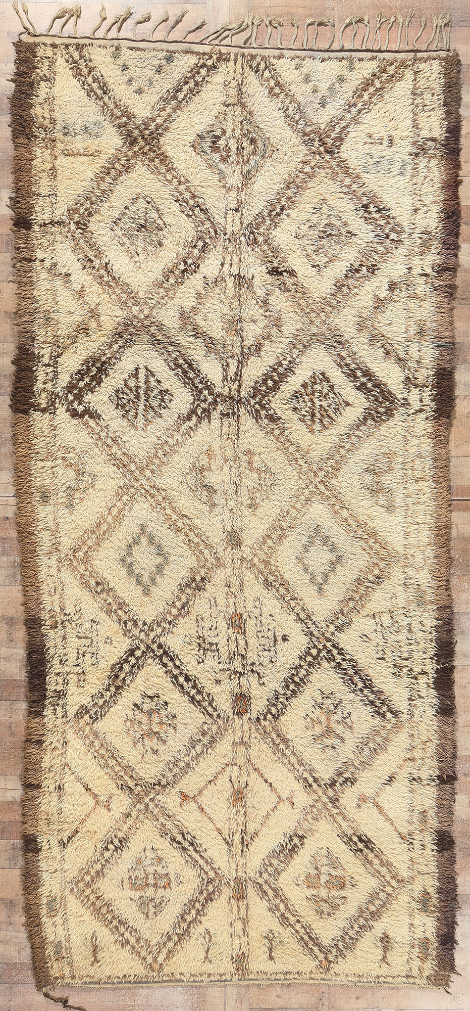 6 x 13 Vintage Beni MGuild Moroccan Rug 20661