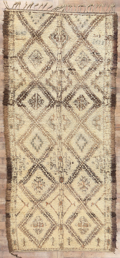 6 x 13 Vintage Beni MGuild Moroccan Rug 20661