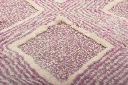 7 x 10 Modern Beni Mrirt High-Low Moroccan Rug 21045