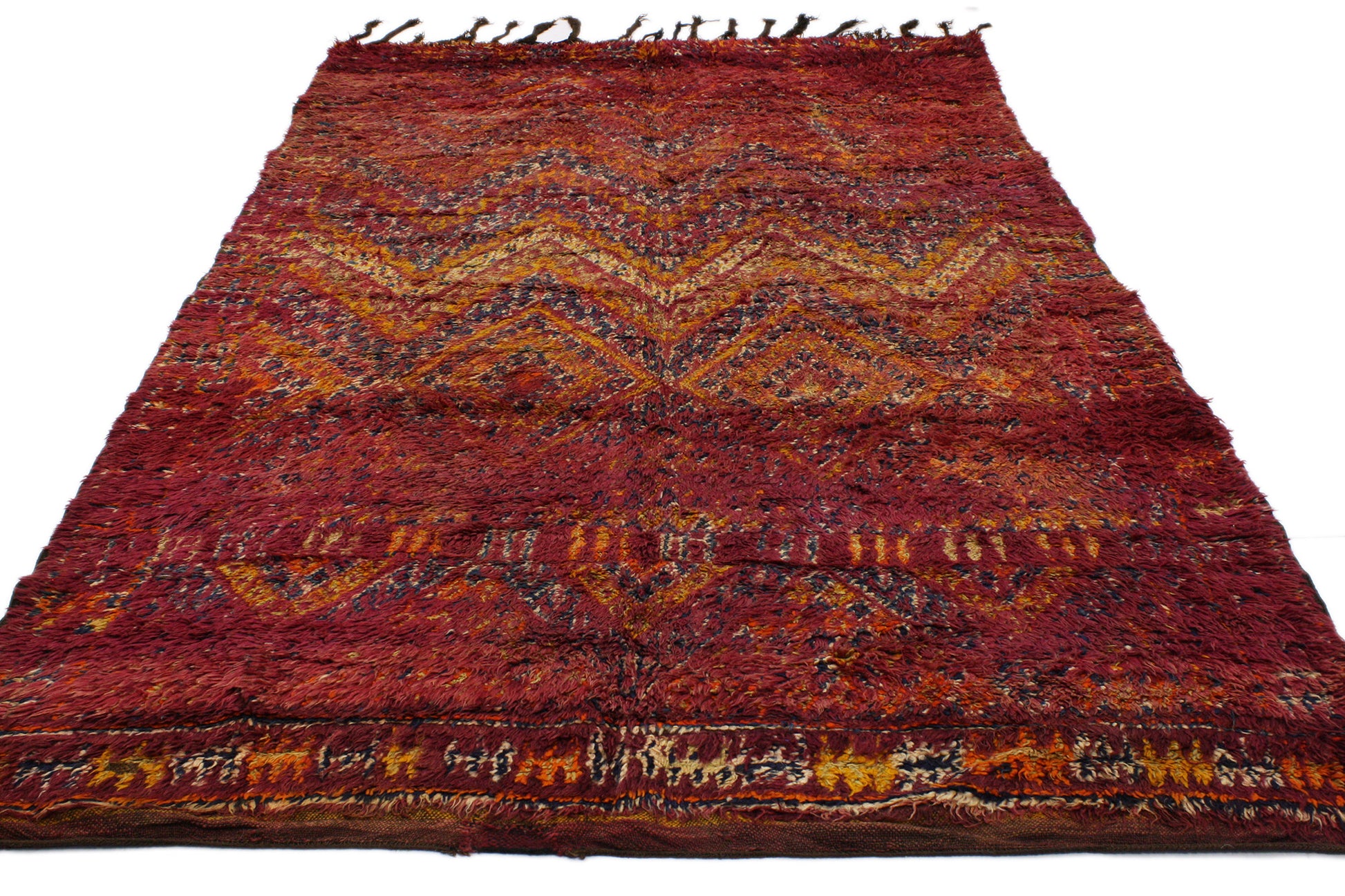 6 x 10 Vintage Beni MGuild Moroccan Rug 20158
