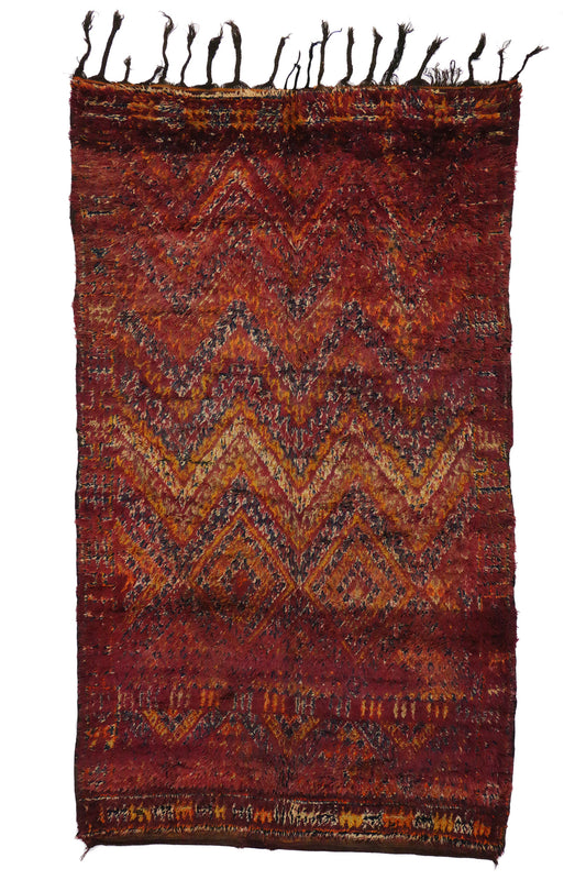 6 x 10 Vintage Beni MGuild Moroccan Rug 20158