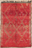6 x 8 Vintage Red Beni MGuild Moroccan Rug 20153