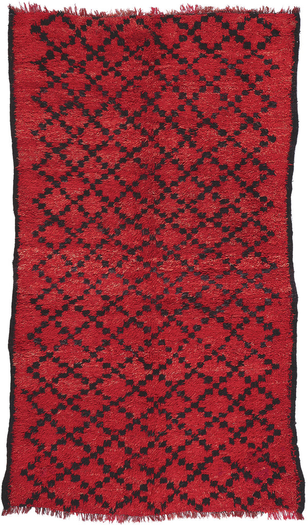 6 x 10 Vintage Red Beni MGuild Moroccan Rug 20949