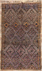 6 x 11 Vintage Brown Beni MGuild Moroccan Rug 21024