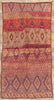 5 x 10 Vintage Purple Beni MGuild Moroccan Rug 21346