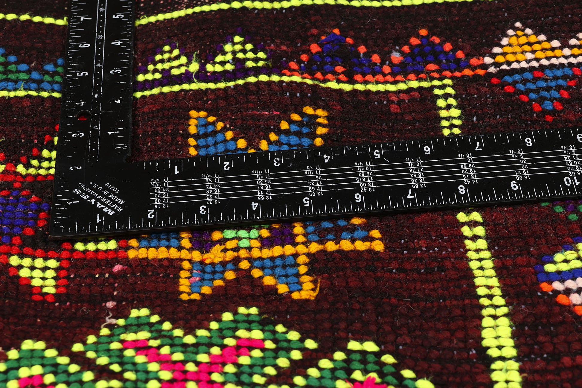 5 x 11 Colorful Vintage Beni MGuild Moroccan Rug 21804