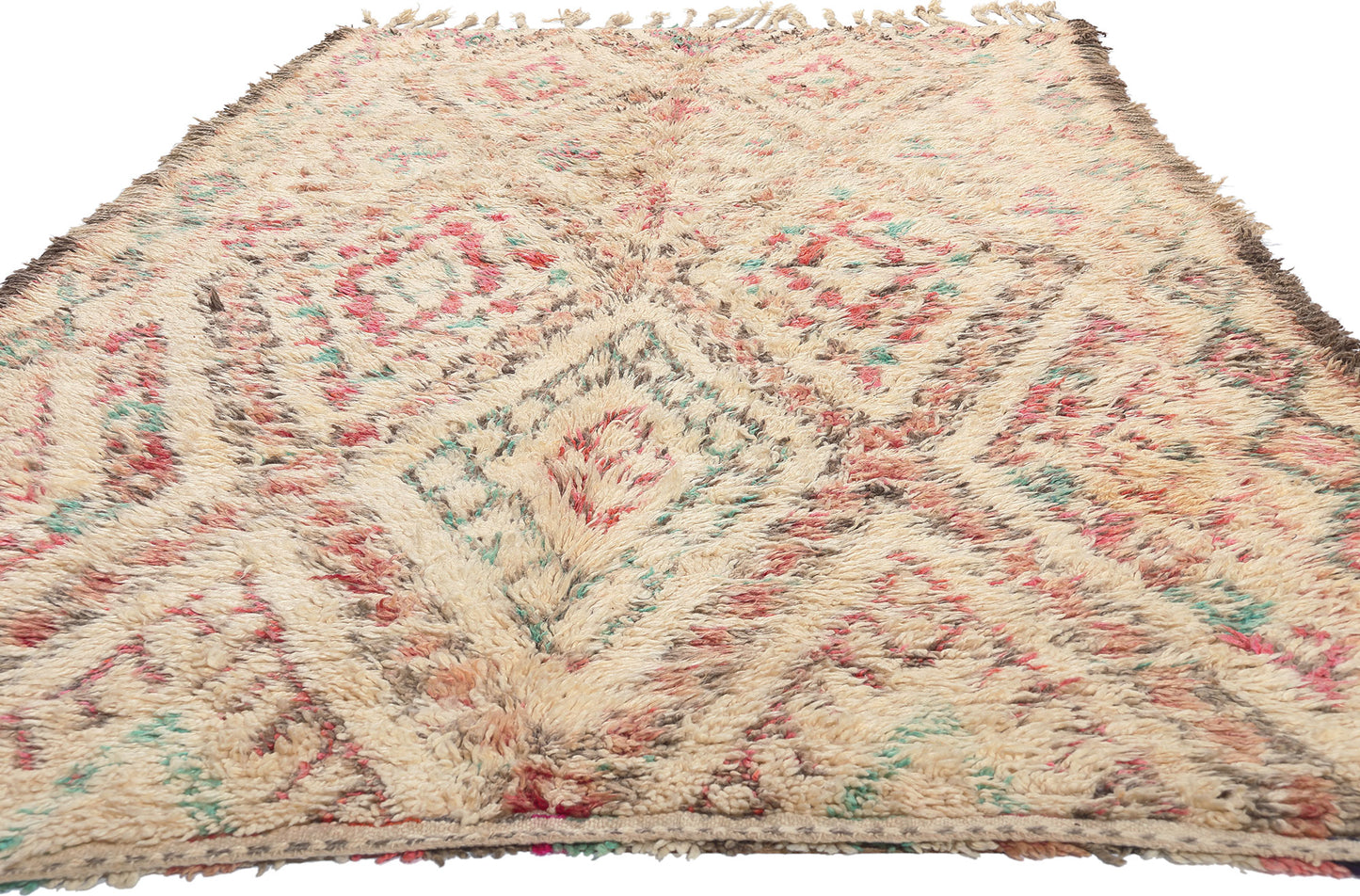 6 x 11 Vintage Beni MGuild Moroccan Rug 21347