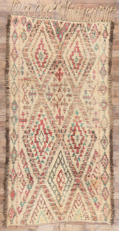 6 x 11 Vintage Beni MGuild Moroccan Rug 21347