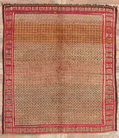 6 x 7 Vintage Beni MGuild Moroccan Rug 20723