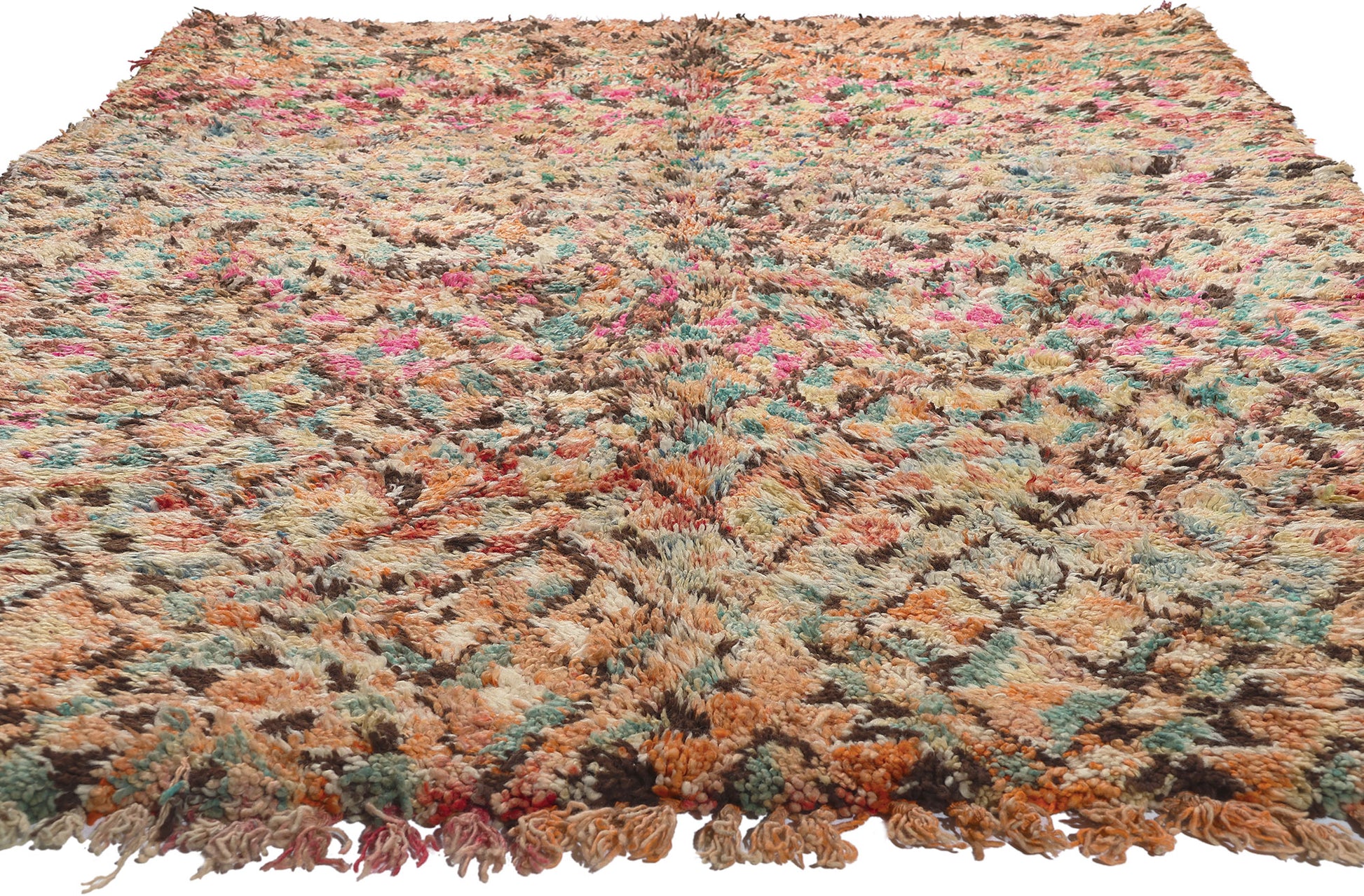 6 x 9 Vintage Beni MGuild Moroccan Rug 21218