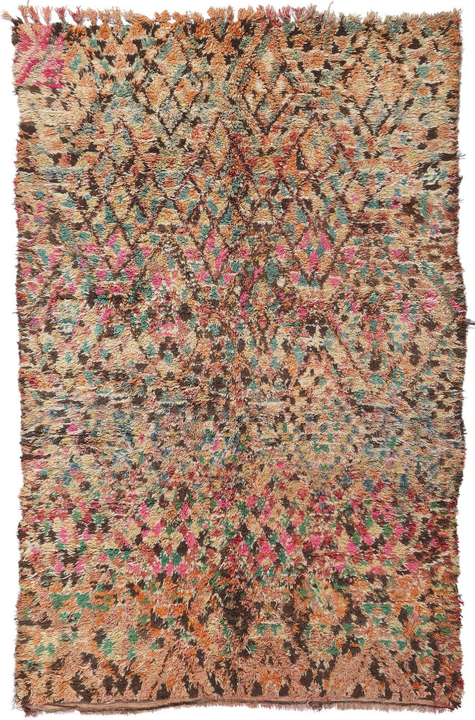 6 x 9 Vintage Beni MGuild Moroccan Rug 21218