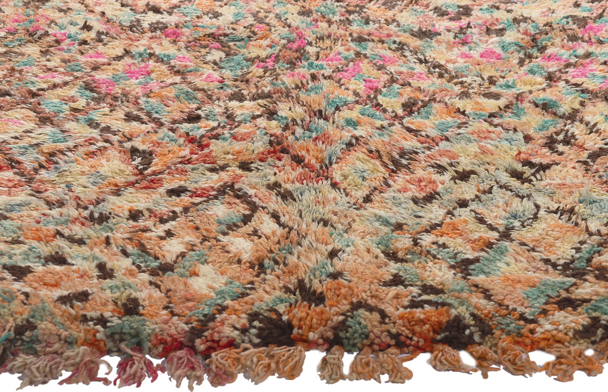 6 x 9 Vintage Beni MGuild Moroccan Rug 21218