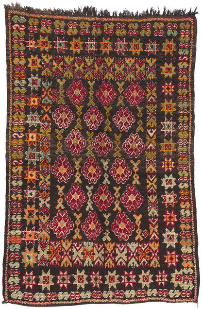6 x 9 Vintage Beni MGuild Moroccan Rug 20722