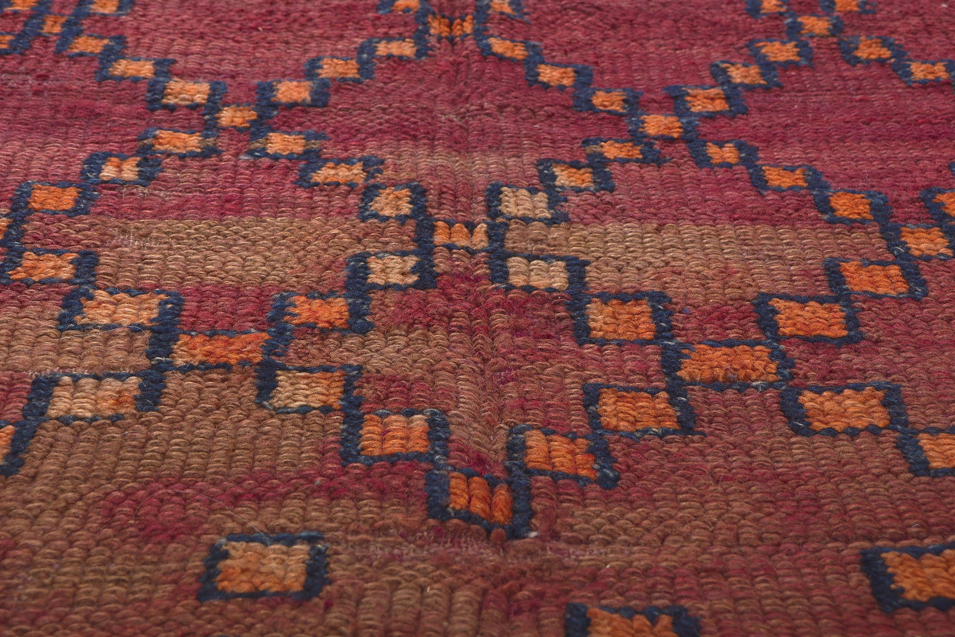 5 x 12 Vintage Purple Beni MGuild Moroccan Rug 21267