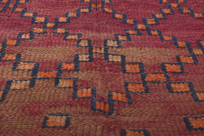 5 x 12 Vintage Purple Beni MGuild Moroccan Rug 21267