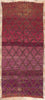 5 x 12 Vintage Purple Beni MGuild Moroccan Rug 21267
