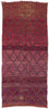 5 x 12 Vintage Purple Beni MGuild Moroccan Rug 21267