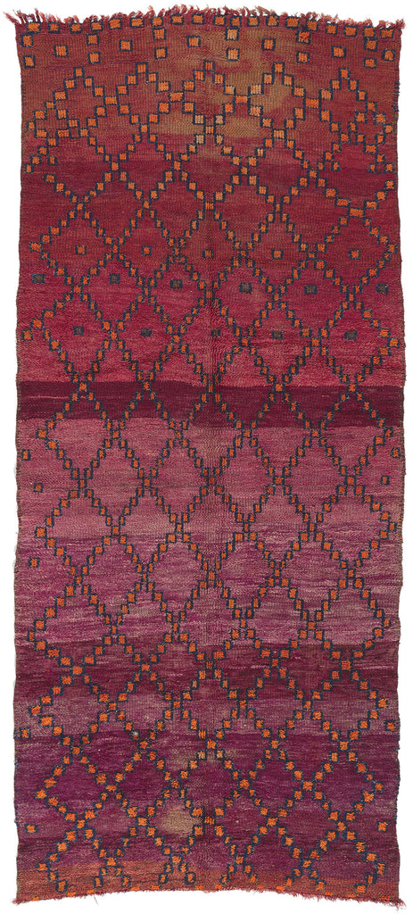 5 x 12 Vintage Purple Beni MGuild Moroccan Rug 21267