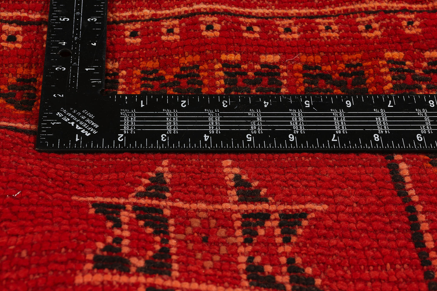 5 x 6 Vintage Red Beni MGuild Moroccan Rug 21796
