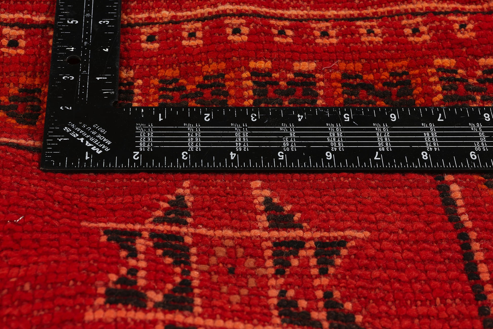 5 x 6 Vintage Red Beni MGuild Moroccan Rug 21796