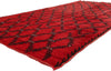 6 x 10 Vintage Red Beni Mrirt Moroccan Rug 21731