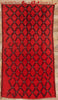 6 x 10 Vintage Red Beni Mrirt Moroccan Rug 21731