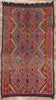 6 x 11 Vintage Red Beni MGuild Moroccan Rug 20940