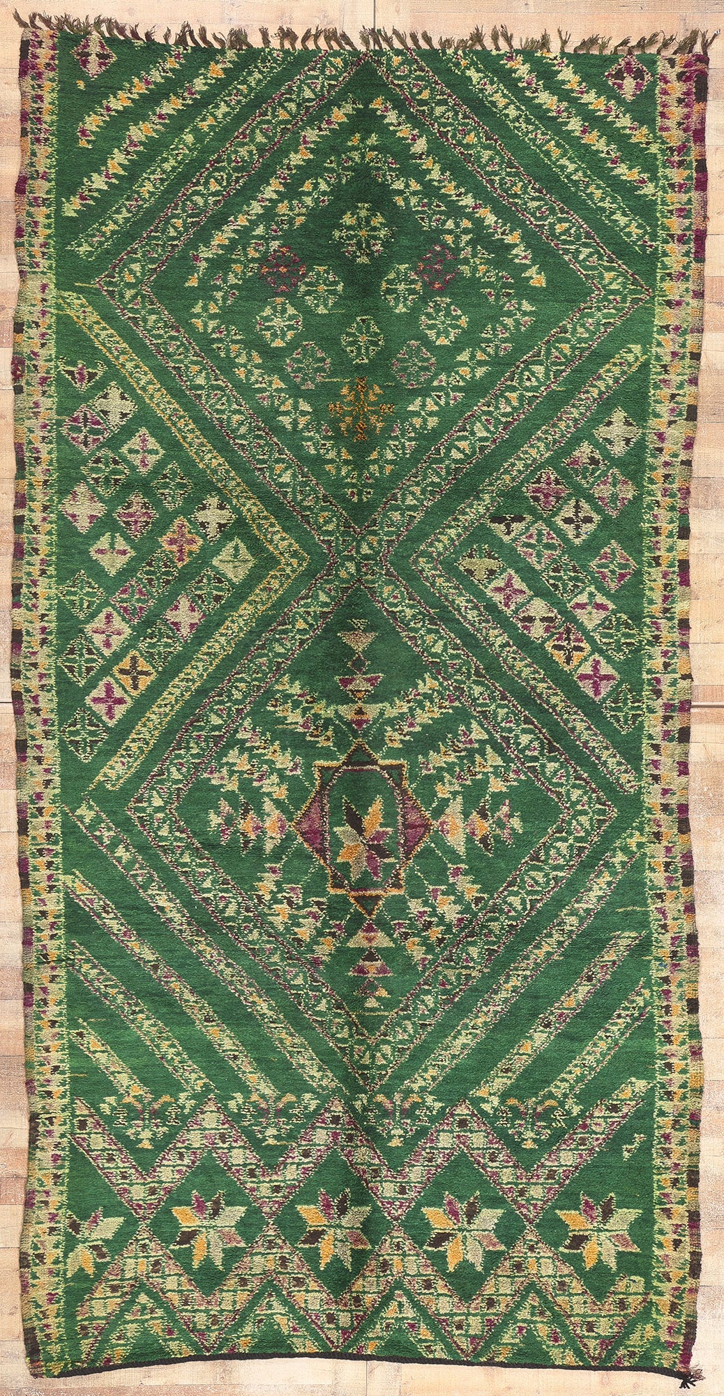 6 x 13 Vintage Beni MGuild Moroccan Rug 20124