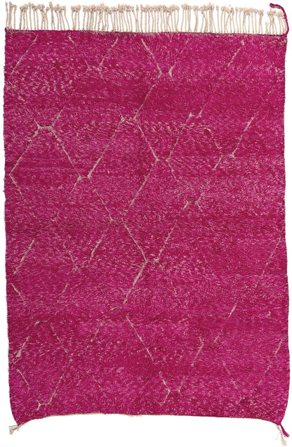 6 x 8 Modern Beni Mrirt Moroccan Rug 21048