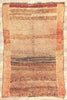 6 x 9 Vintage Brown Beni Mrirt Moroccan Rug 20999