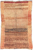 6 x 9 Vintage Brown Beni Mrirt Moroccan Rug 20999